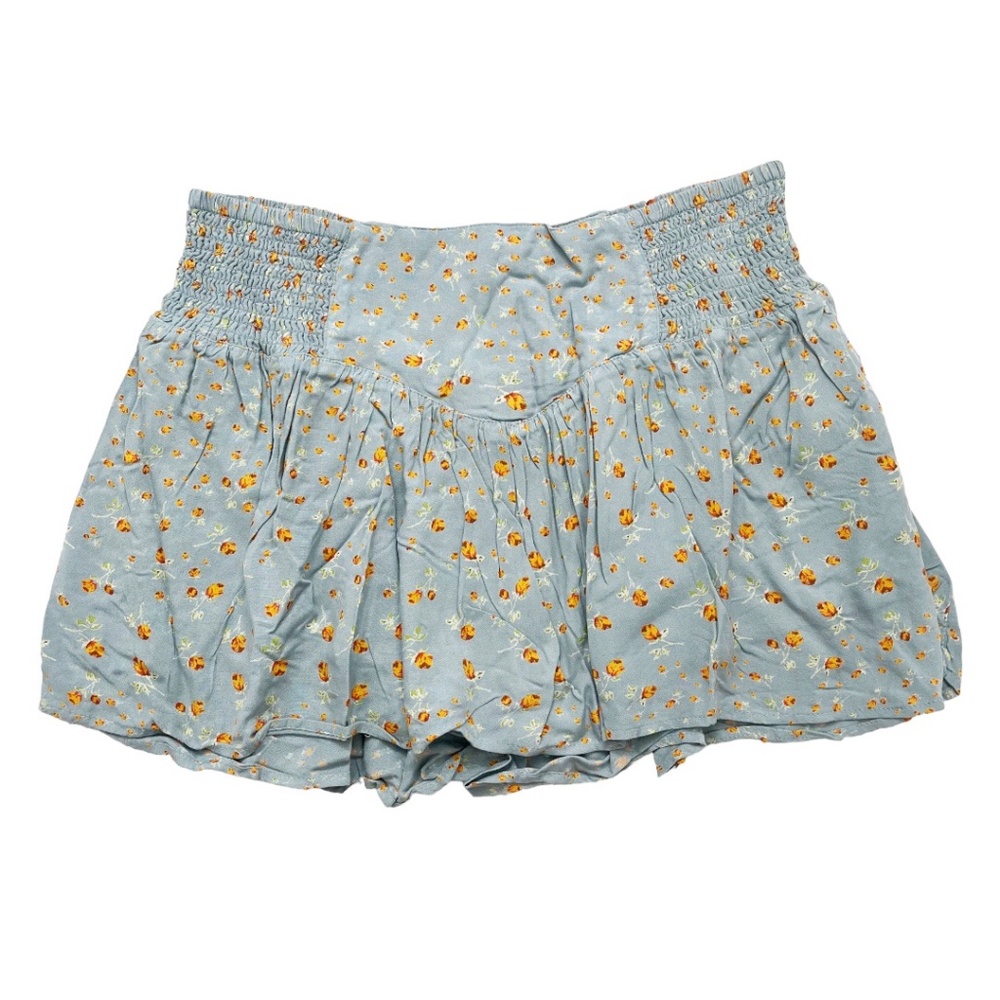 Urban Outfitters Drop Waist Floral Mini Skort Large NWT